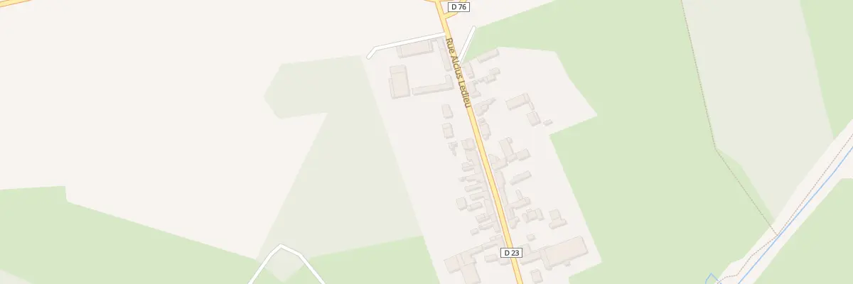 Plan du 31 Rue Alcius Ledieu à Démuin