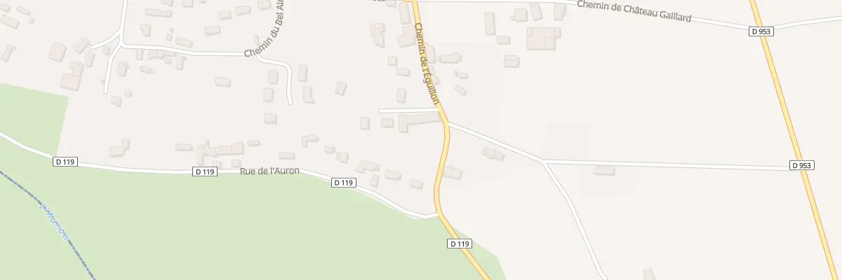 Plan du 45 Le Bourg à Annoix