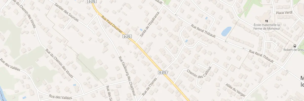 Plan du 44 Rue Paul Doumer à Mandres-les-Roses