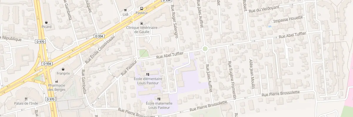 Plan du 14 Rue Abel Tuffier à Neuilly-sur-Marne