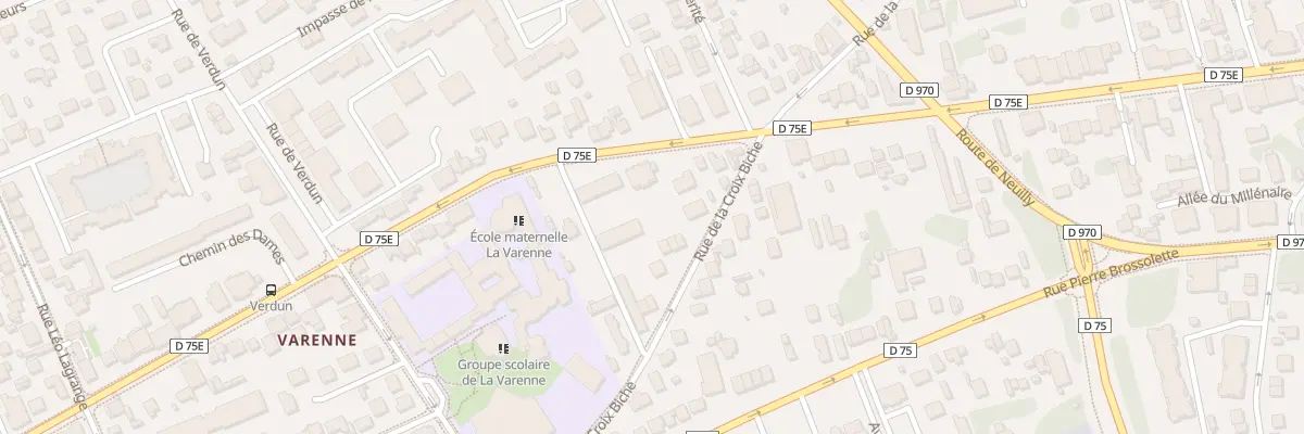 Plan du 90 Bd du Marechal Foch à Noisy-le-Grand