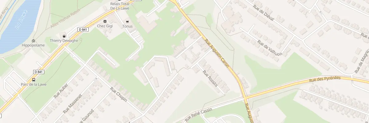 Plan du 67 Imp Devrieze à Bruay-la-Buissière