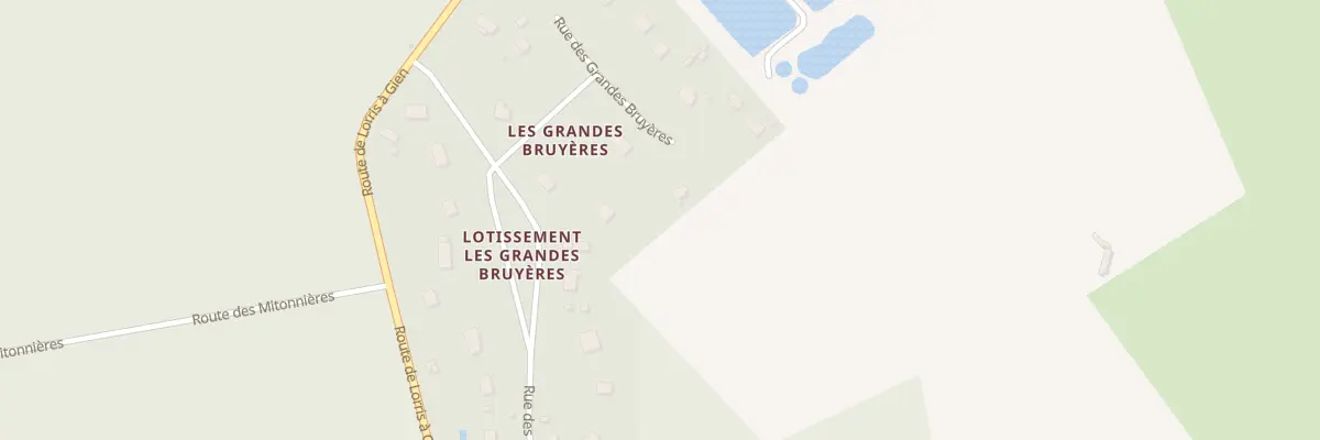Plan du 24 Les Grandes Bruyeres à Montereau