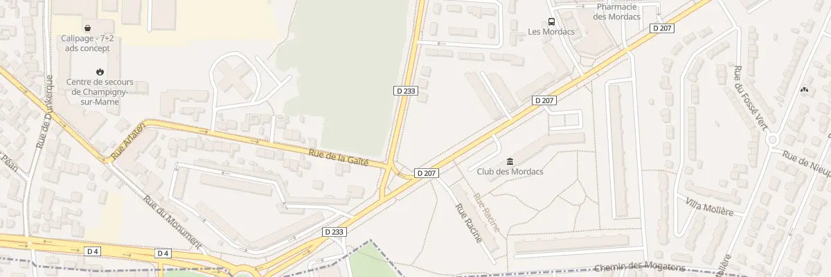 Plan du 1211 Av Maurice Thorez à Champigny-sur-Marne