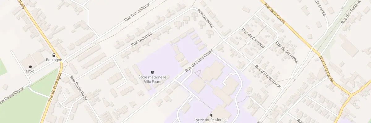 Plan du 263 Rue de Saint-omer à Bruay-la-Buissière