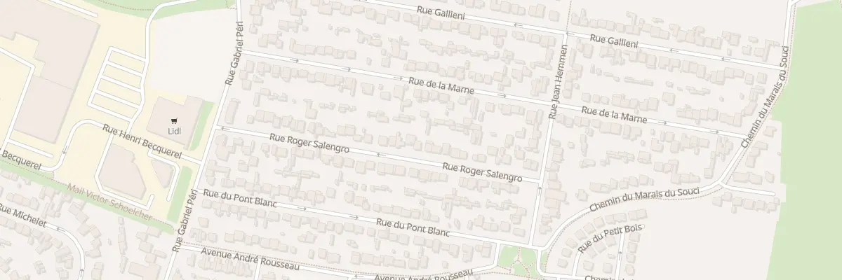 Plan du 37 Rue Roger Salengro à Sevran