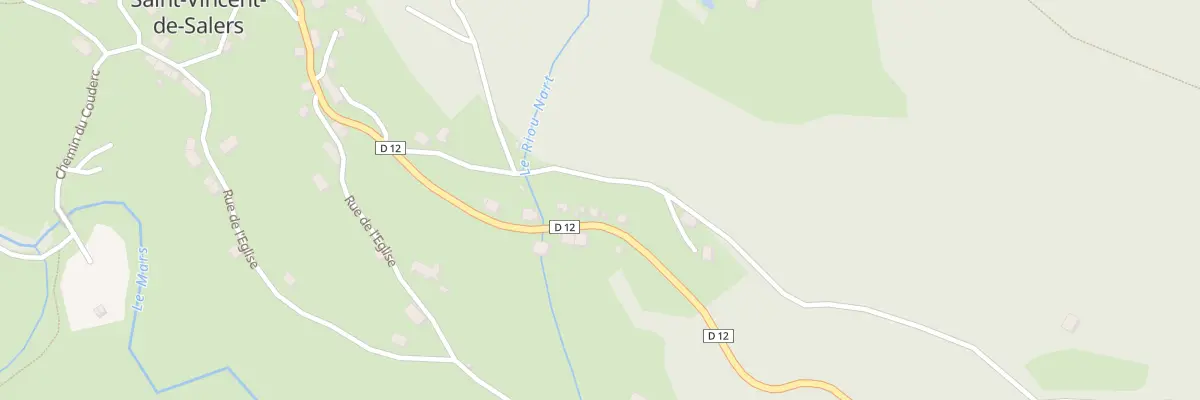 Plan du 5108 Le Bourg à Saint-Vincent-de-Salers