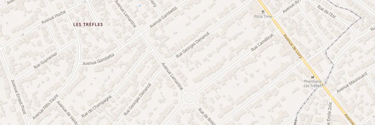 Plan du 49 Rue Georges Denancé à Sevran