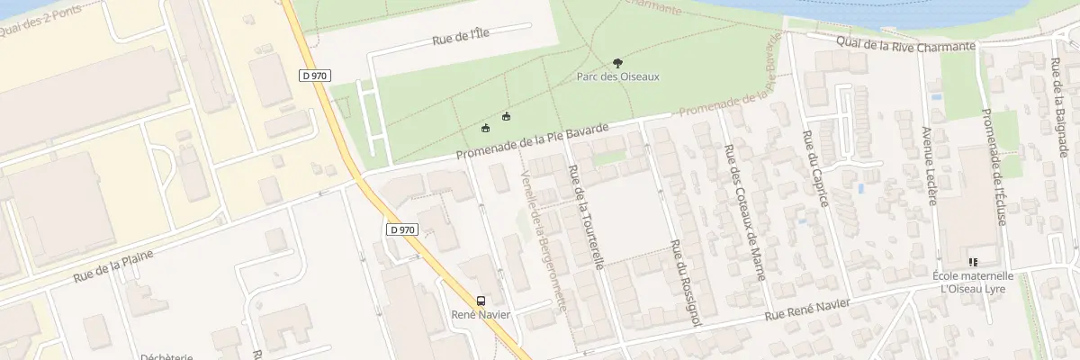 Plan du 2 Rue de la Tourterelle à Noisy-le-Grand