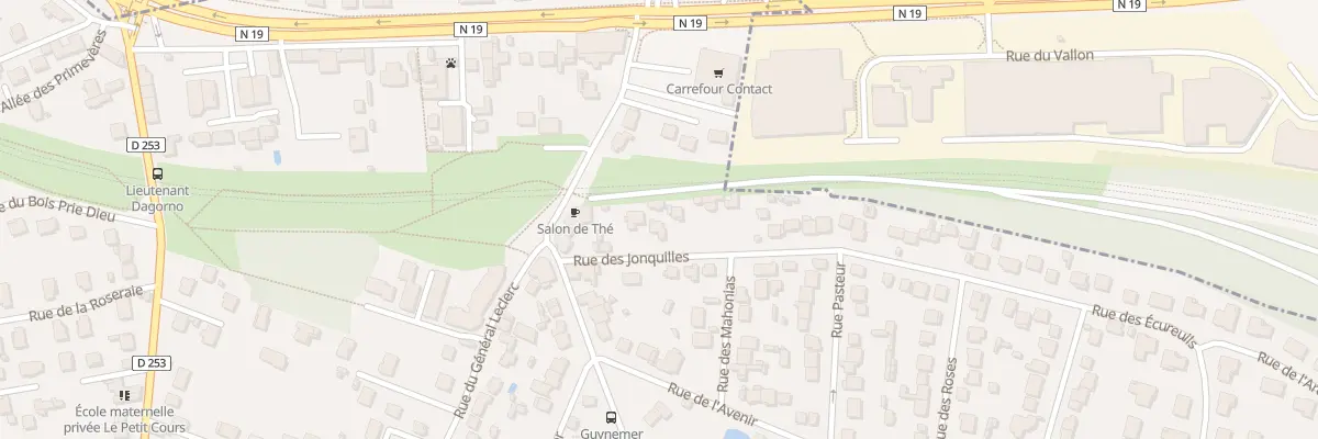 Plan du 7 Rue des Jonquilles à Villecresnes