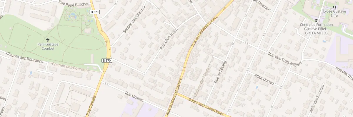 Plan du 59B Rue du Gal Leclerc à Gagny