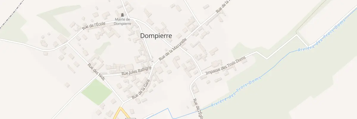 Plan du 9 Pl Publique à Dompierre