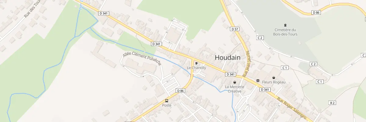 Plan du 15 Rue de la Gare à Houdain