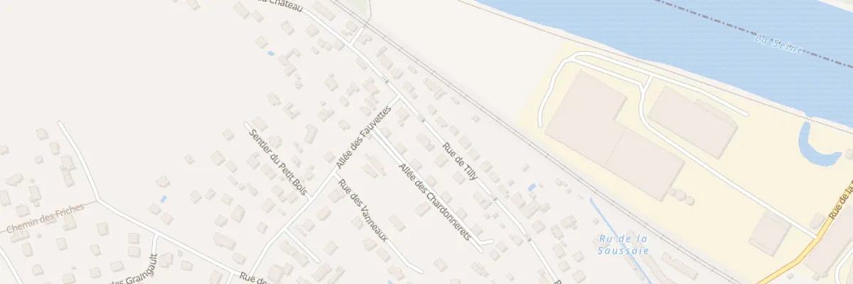 Plan du 17 Rue de Tilly à Saint-Fargeau-Ponthierry