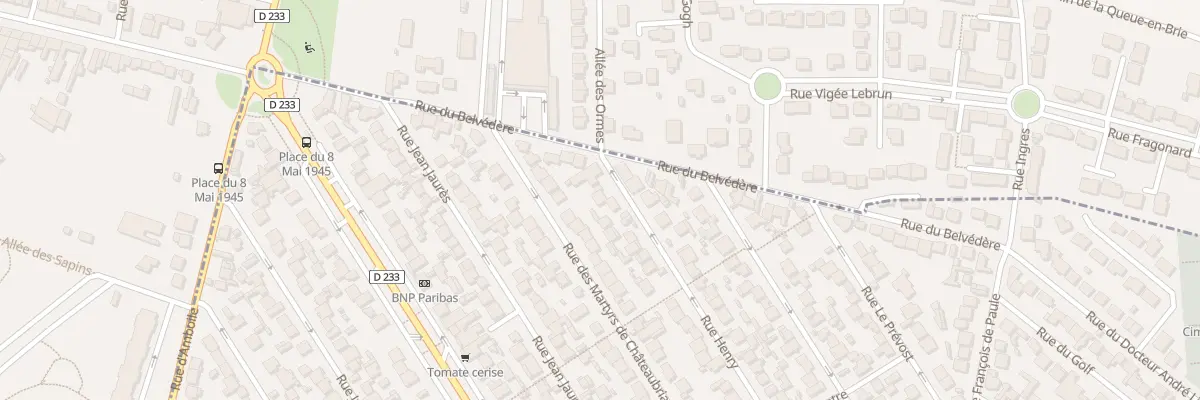 Plan du 87 Rue Henry à Ormesson-sur-Marne