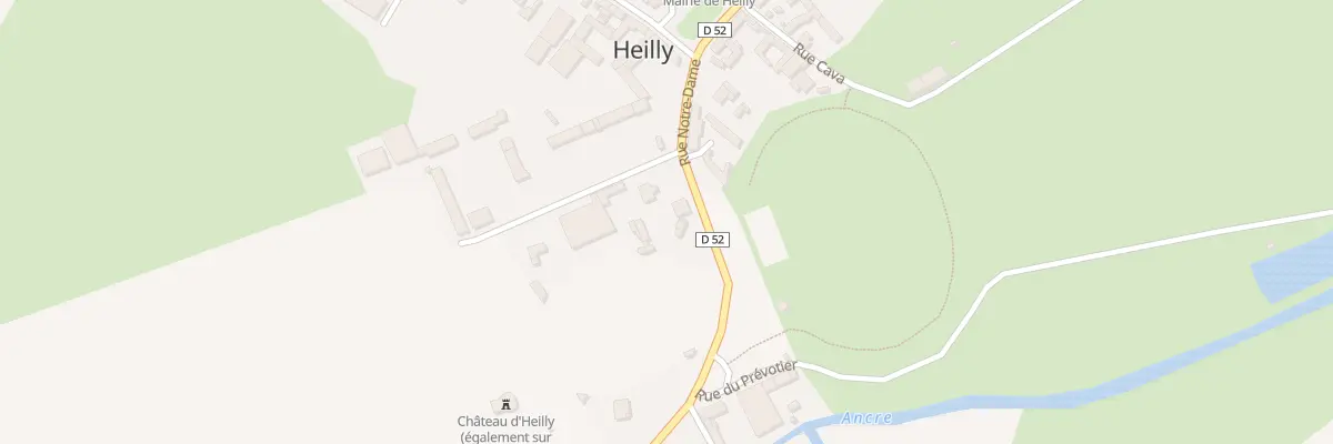 Plan du 9 Rue Notre-Dame à Heilly