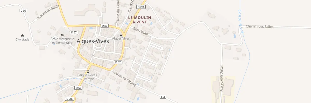 Plan du 5166A Sous le Cimetiere à Aigues-Vives