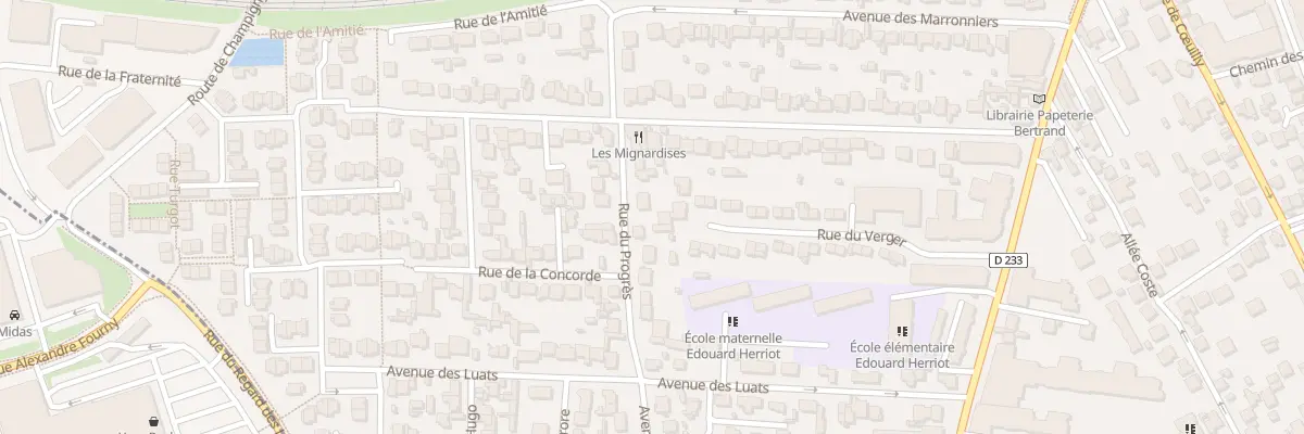 Plan du 34 Rue du Verger à Villiers-sur-Marne