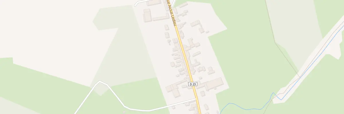 Plan du 23 Rue Alcius Ledieu à Démuin