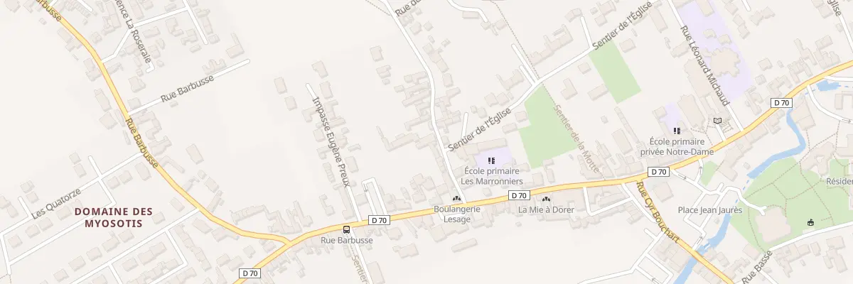 Plan du 7 Rue du Paradis à Lapugnoy