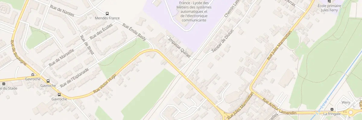 Plan du 190 Rue Emile Basly à Bruay-la-Buissière