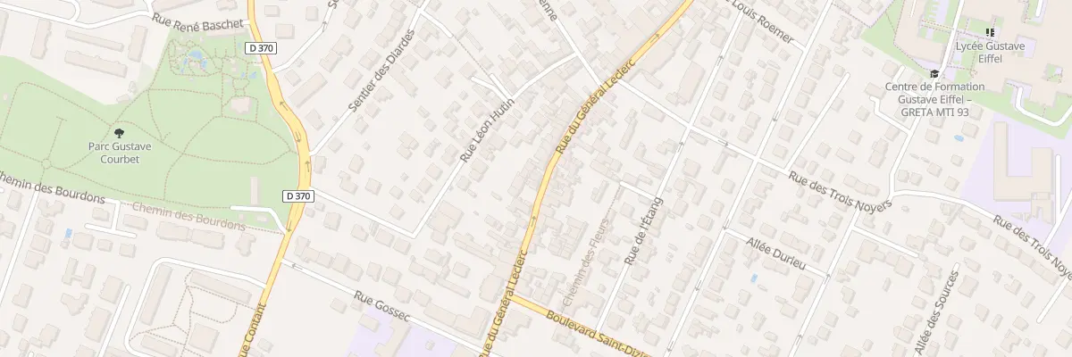 Plan du 65 Rue du Gal Leclerc à Gagny