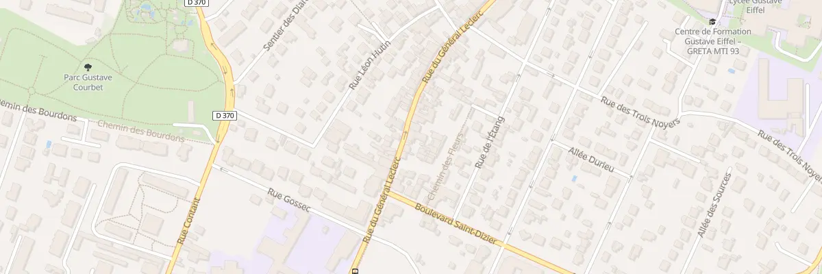 Plan du 42 Rue du Gal Leclerc à Gagny