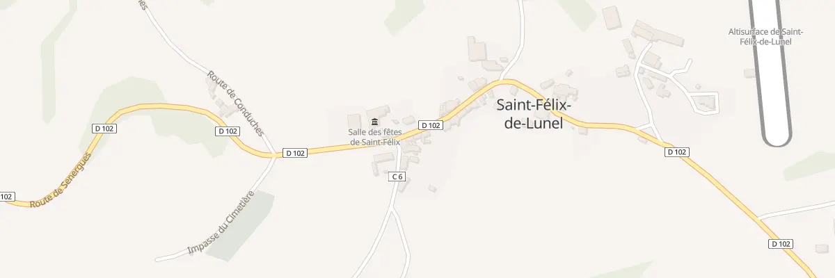 Plan du 5006 Saint Felix à Saint-Félix-de-Lunel