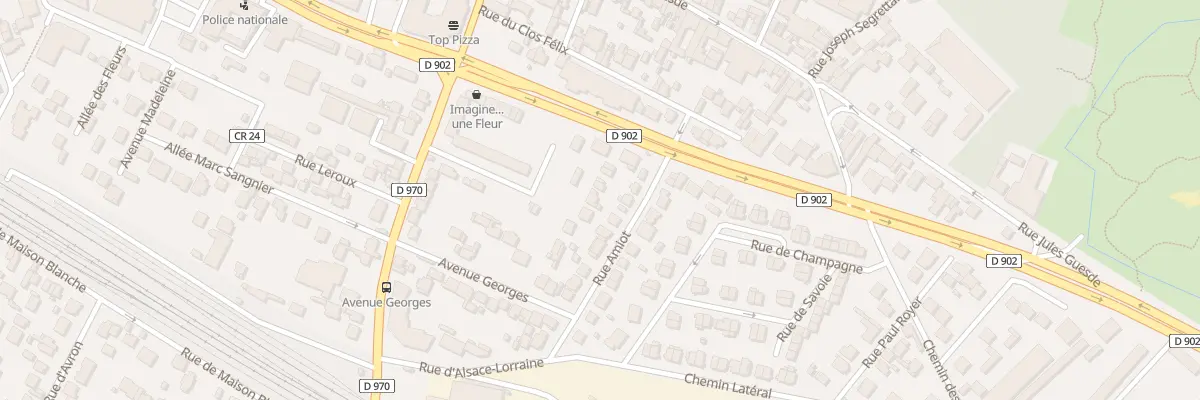 Plan du 16B Rue Amiot à Gagny