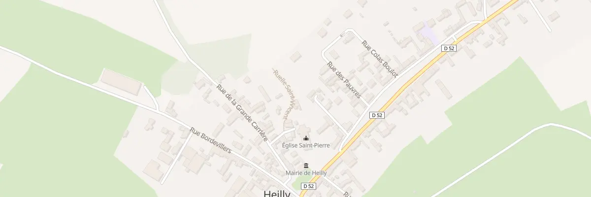 Plan du 6 Rue de la Petite Carrière à Heilly