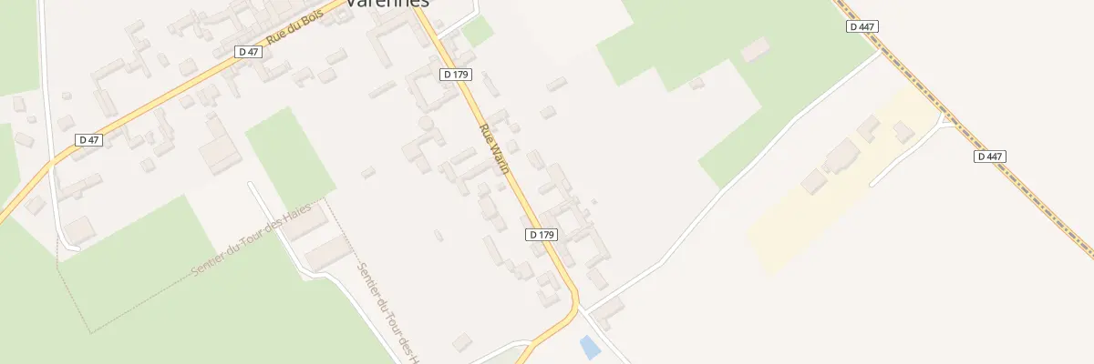 Plan du 15 Rue Warin à Varennes