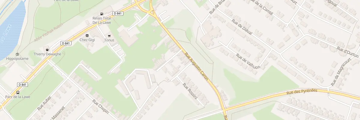 Plan du 176 Rue Augustin Caron à Bruay-la-Buissière