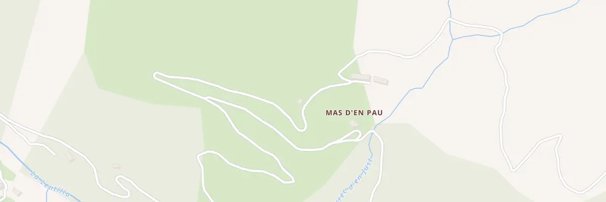 Plan du 9002 El Mas d’En Pau à Glorianes