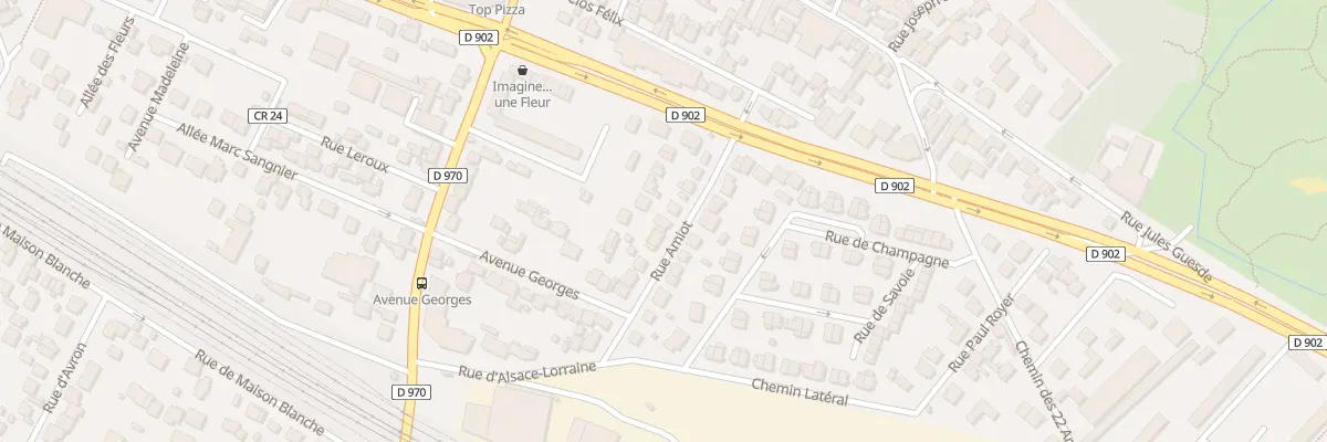 Plan du 20 Rue Amiot à Gagny