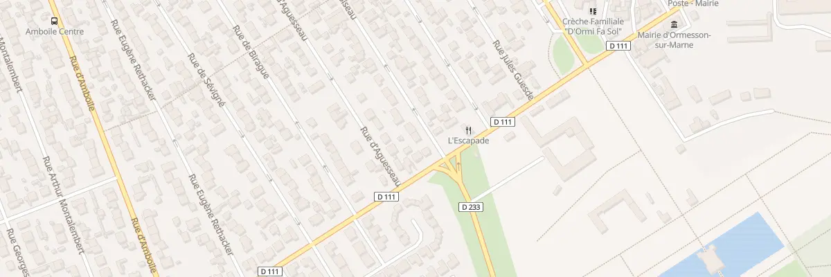 Plan du 3 Rue de Noiseau à Ormesson-sur-Marne
