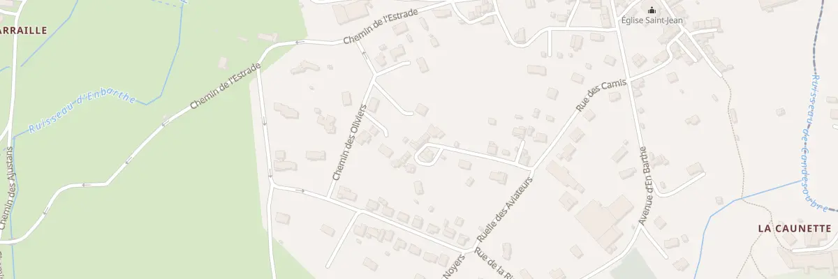 Plan du 8 En Fabre à Albine