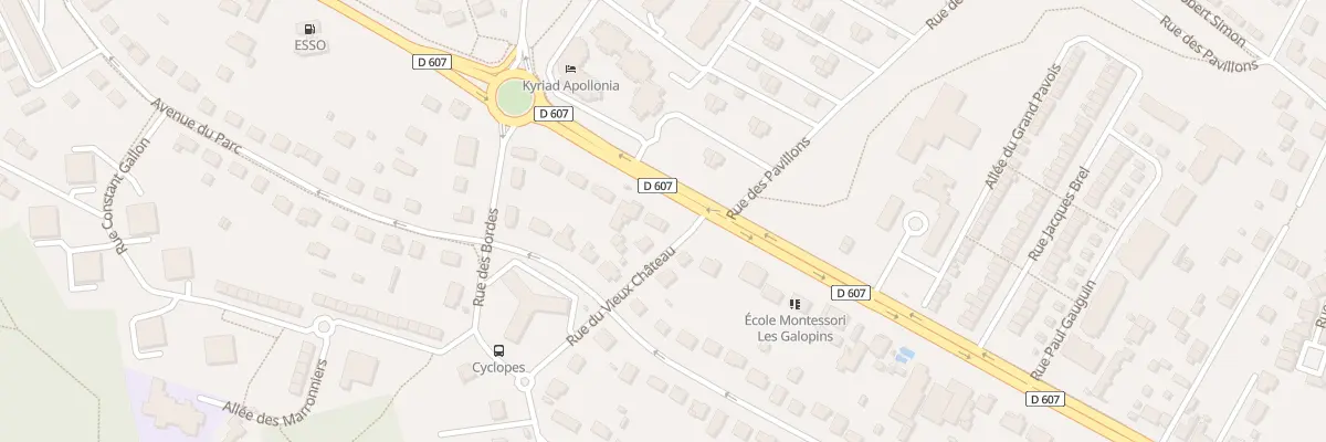 Plan du 2 Rue du Vieux Chateau à Saint-Fargeau-Ponthierry