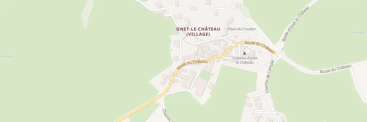Plan du 111 Rte du Château à Onet-le-Château