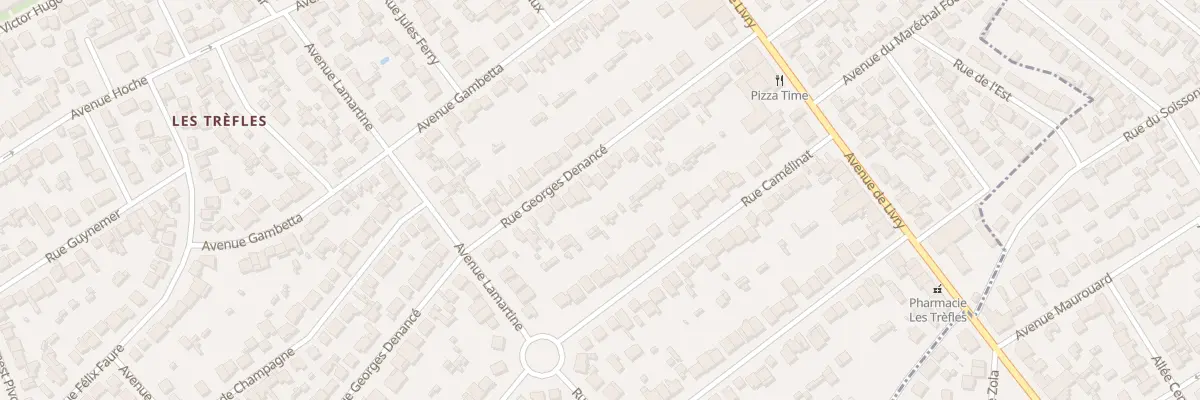 Plan du 39 Rue Georges Denancé à Sevran
