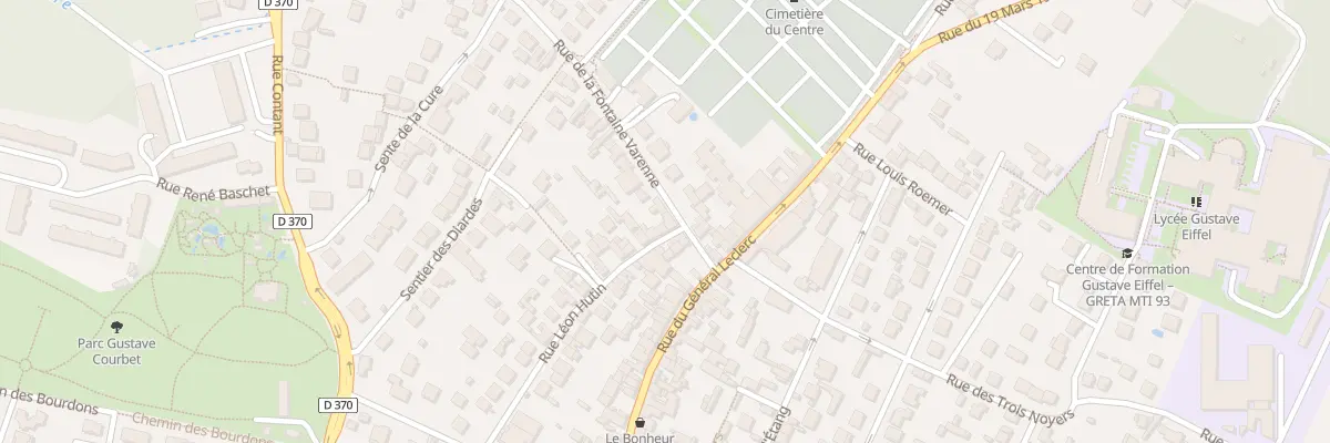 Plan du 5 Rue de la Fontaine Varenne à Gagny