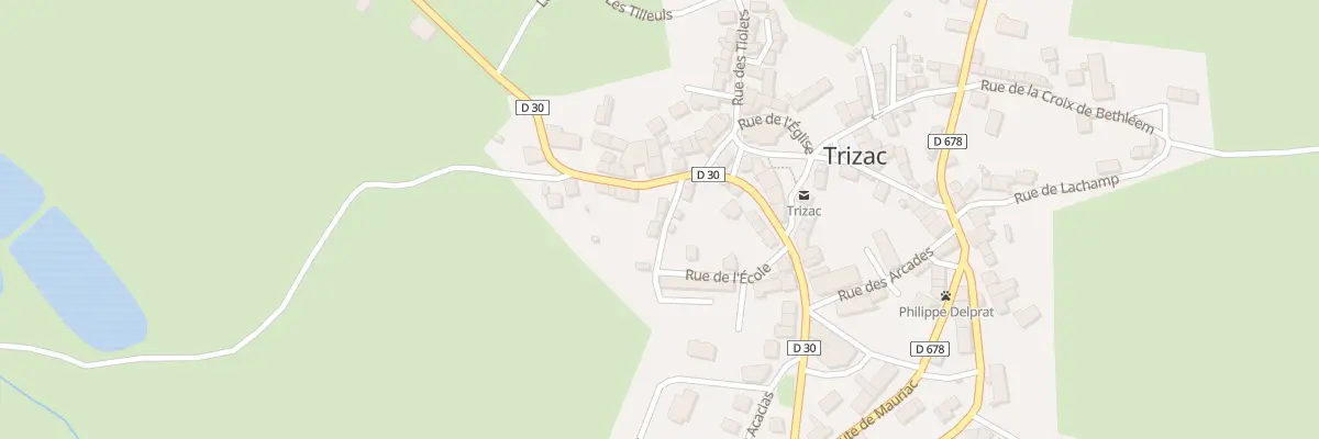 Plan du 4 All des Jardins à Trizac