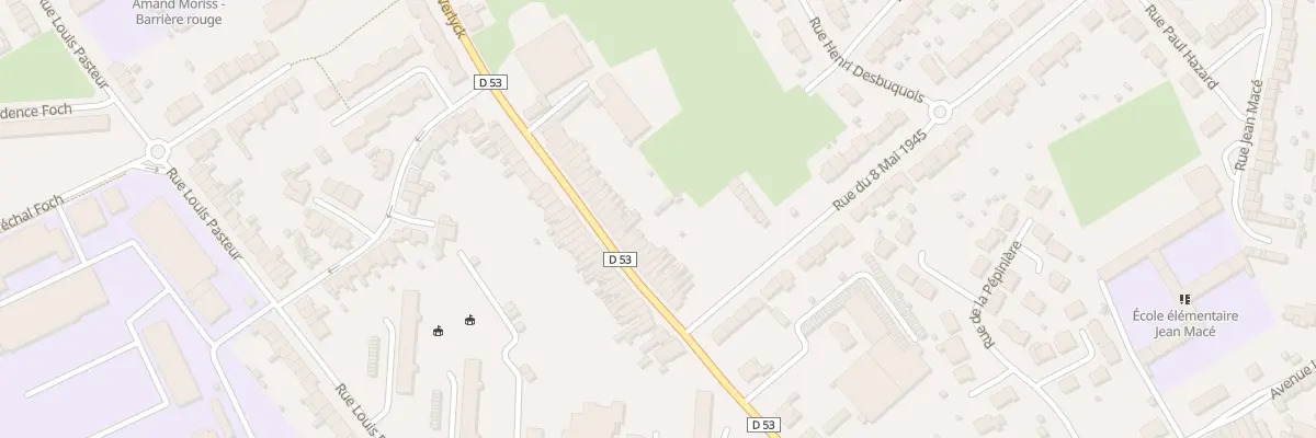 Plan du 78 Rue Verlyck à Hazebrouck