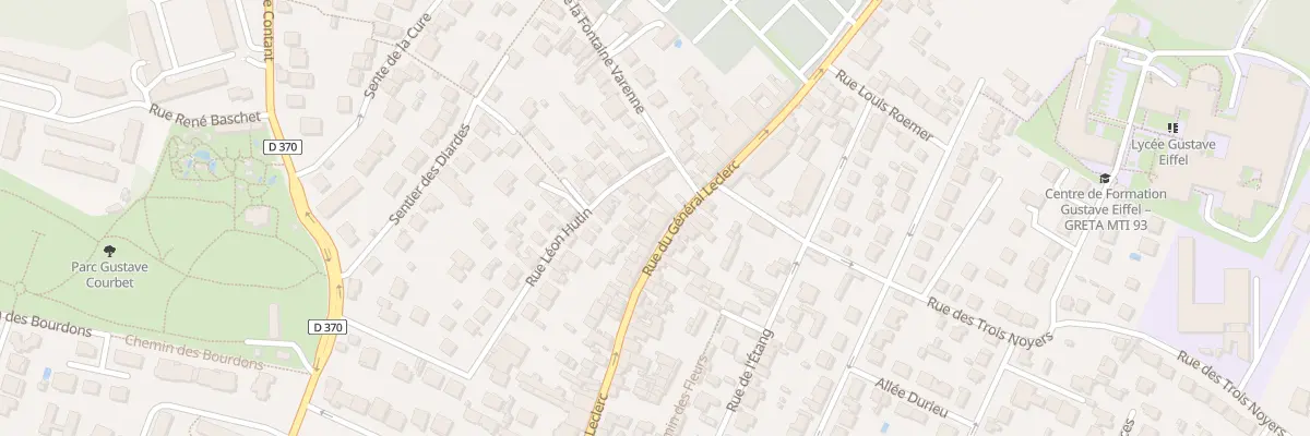 Plan du 87 Rue du Gal Leclerc à Gagny
