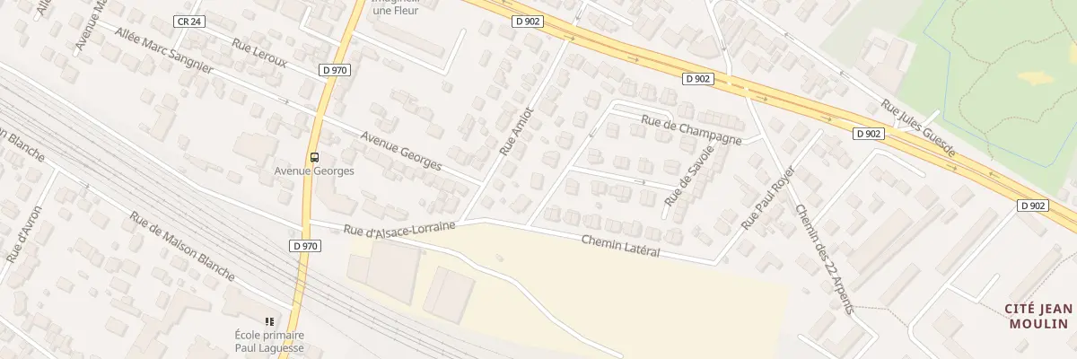 Plan du 46 Rue de Champagne à Gagny