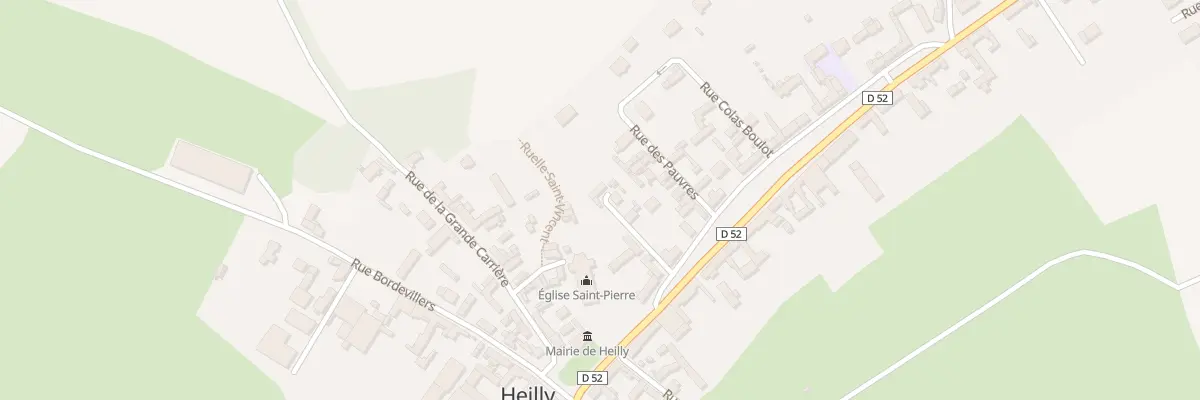 Plan du 8 Imp St Anne à Heilly