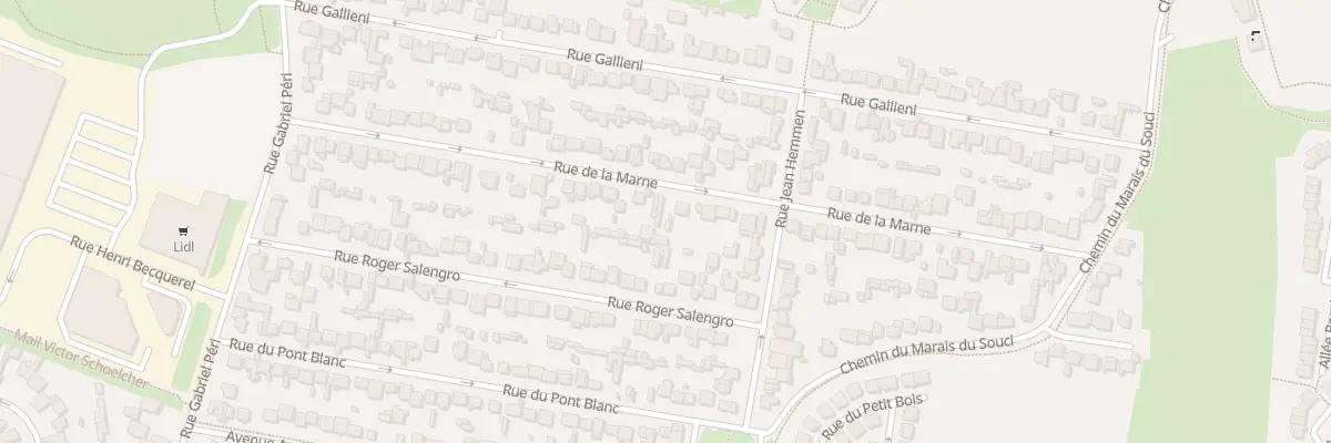 Plan du 46 Rue de la Marne à Sevran