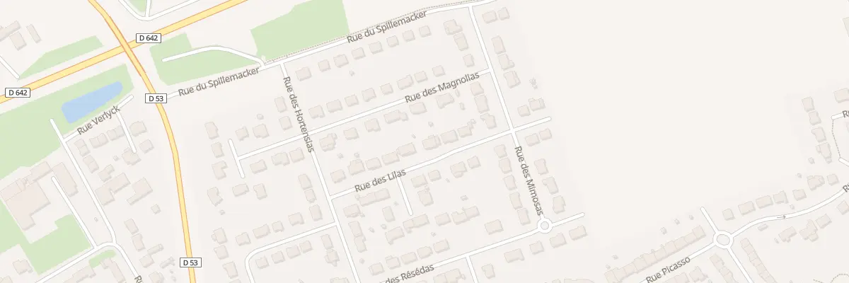 Plan du 11 Rue des Lilas à Hazebrouck