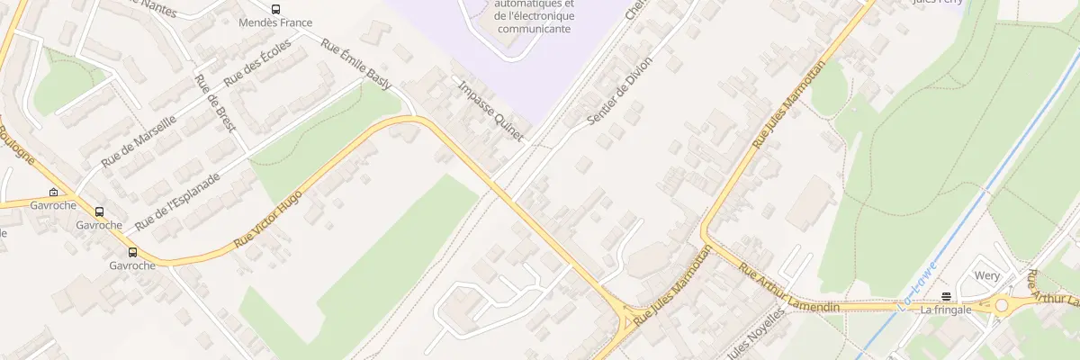 Plan du 140 Rue Emile Basly à Bruay-la-Buissière