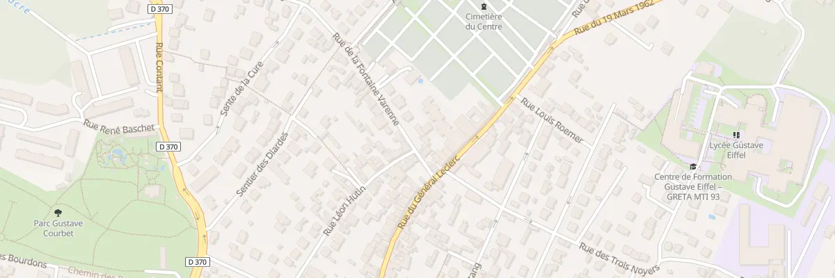 Plan du 8 Rue de la Fontaine Varenne à Gagny