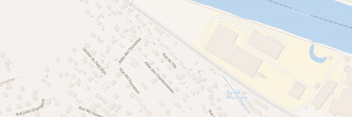 Plan du 28 Rue de Tilly à Saint-Fargeau-Ponthierry